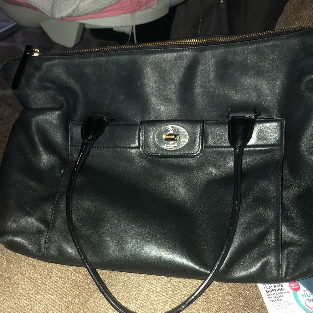 Late spade large purse
